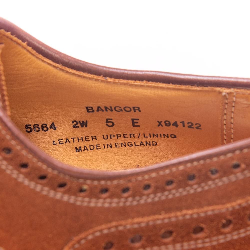 クロケット＆ジョーンズ BANGOR(バンゴー) 外羽根フルブローグ