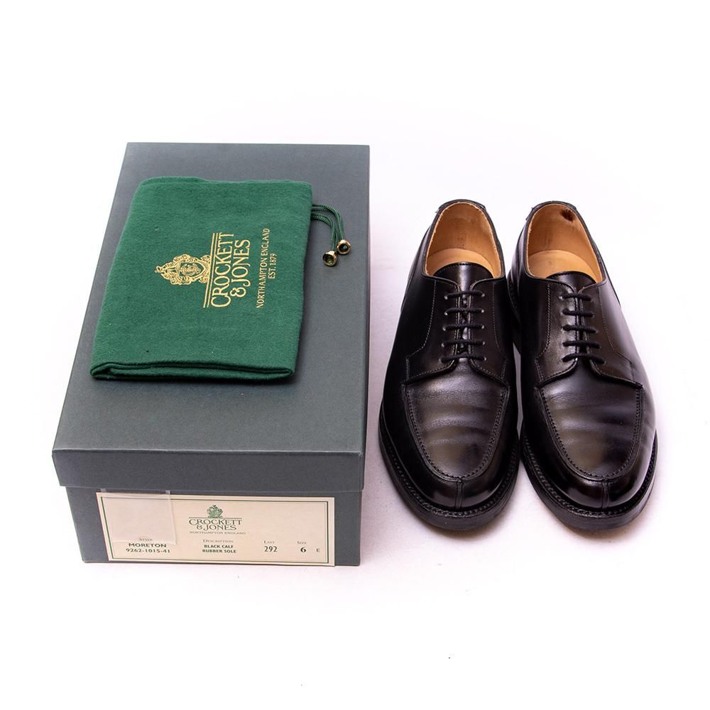 クロケット＆ジョーンズ MORETON(モールトン) Uチップ ブラック サイズ