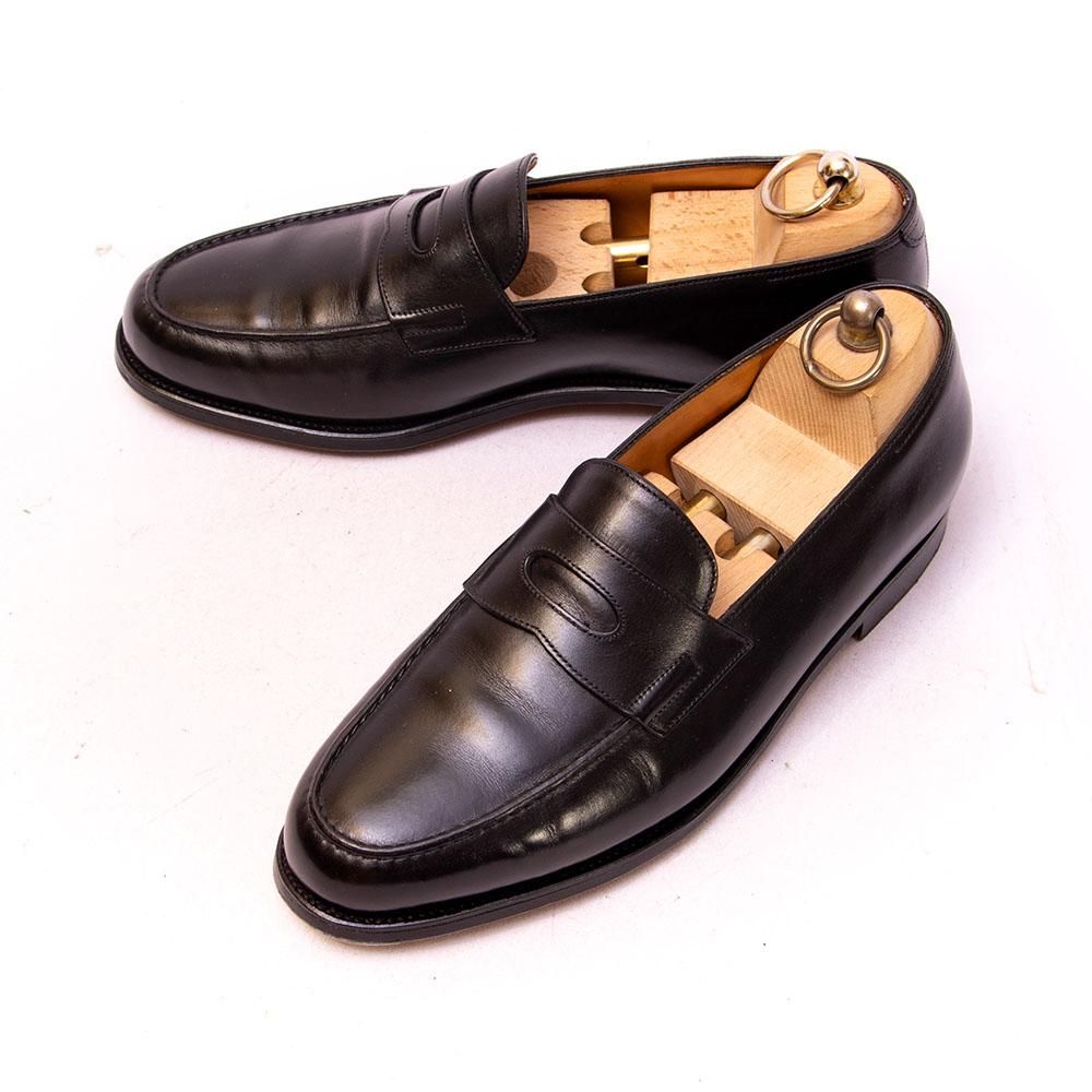 ジョンロブ LOPEZ(ロペス) コインローファー ブラック サイズ6.5E