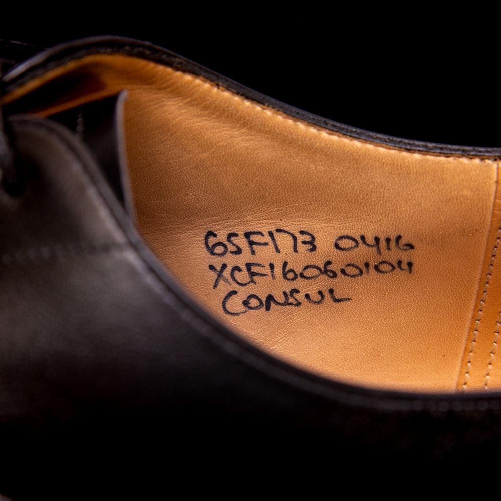 チャーチ CONSUL(コンサル)ストレートチップ ブラック サイズ6.5F