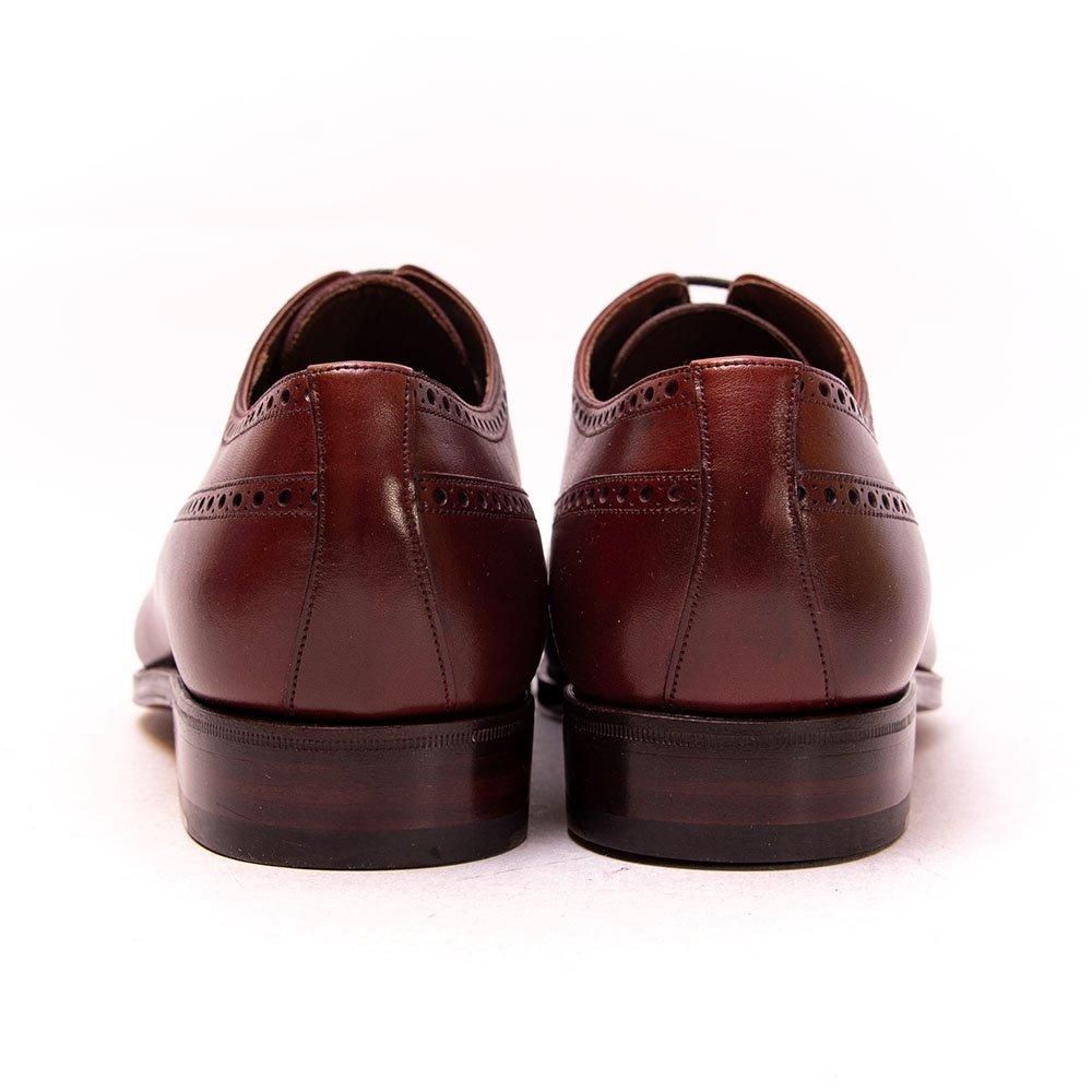 カルミナ 80443 セミブローグ バーガンディ RAINラスト サイズ7.5