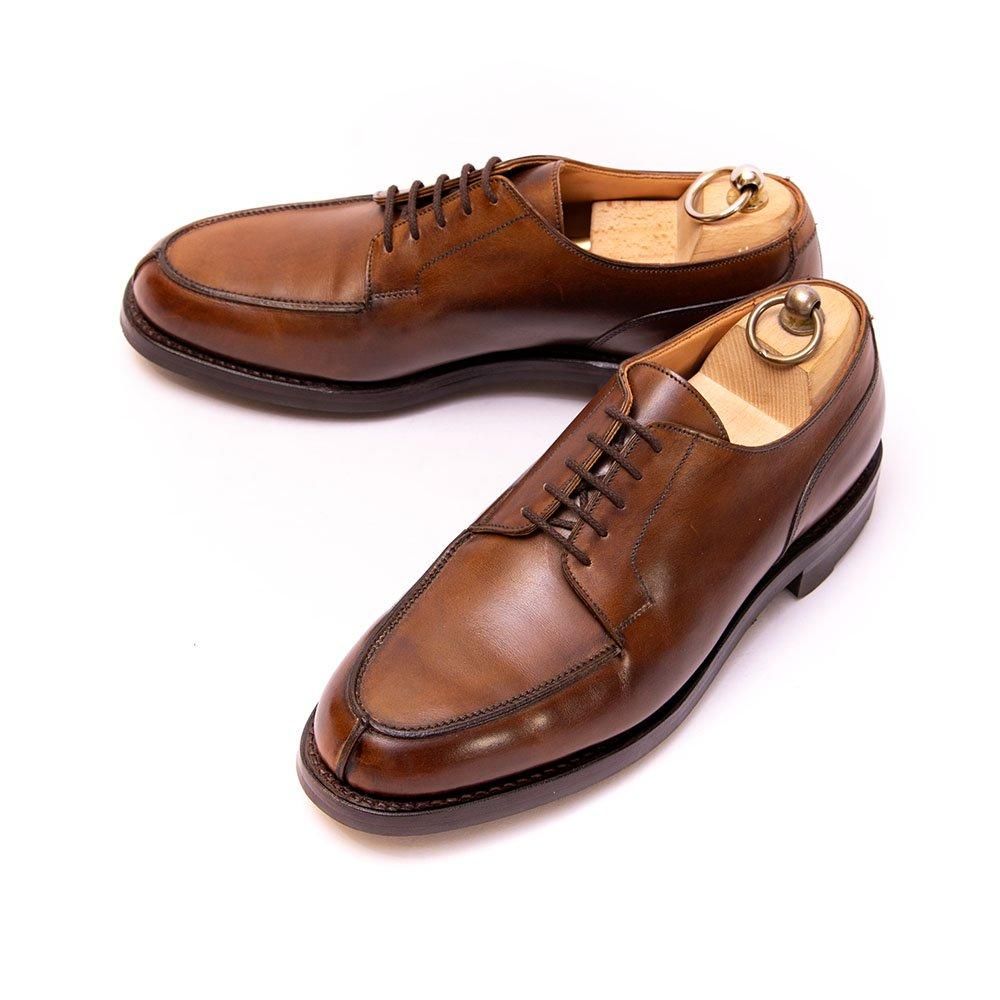 クロケット＆ジョーンズ MORETON(モールトン) Uチップ ダークブラウン