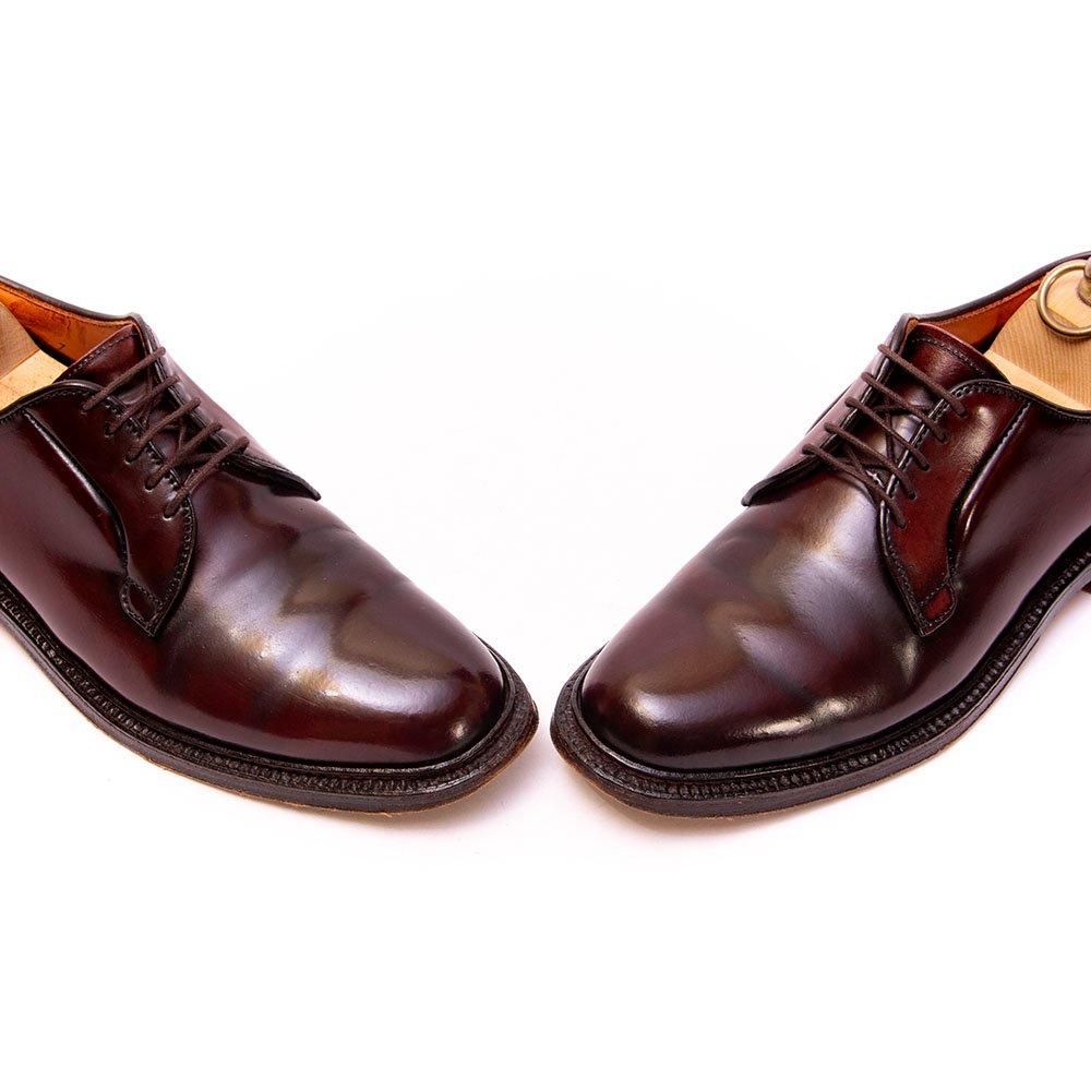 オールデン 990 プレーントゥ コードバン バーガンディ サイズ7D