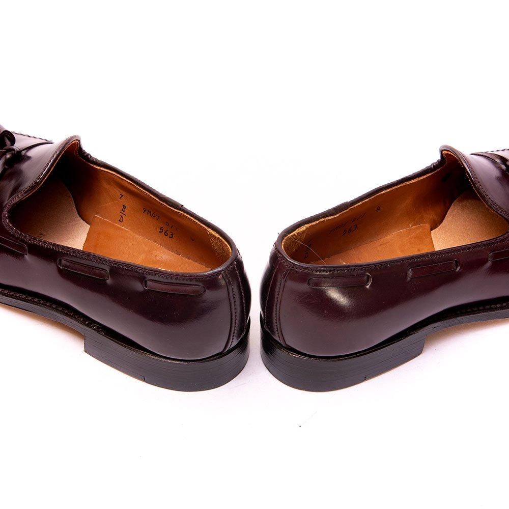 オールデン 563 タッセルローファー コードバン バーガンディ サイズ7D