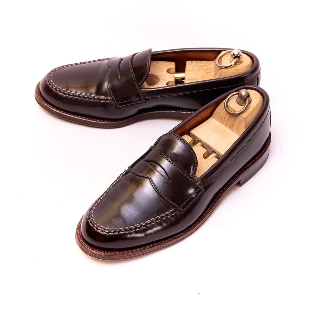 オールデン D6207 コインローファー コードバン バーガンディ