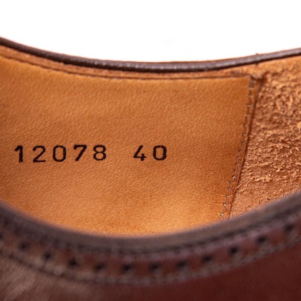 マグナーニ 12078 クォーターブローグ ダークブラウン サイズ40 - 中古