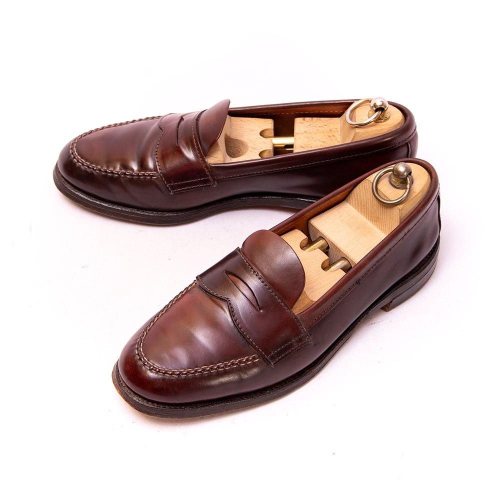 オールデン 763 コインローファー バーガンディ コードバン ブルックス