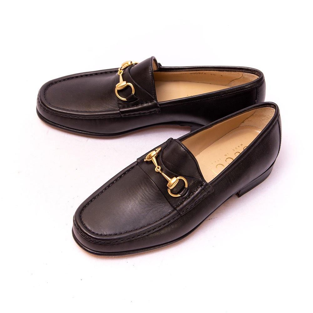 グッチ ビットローファー ブラック サイズ40E - 中古革靴販売|革靴の