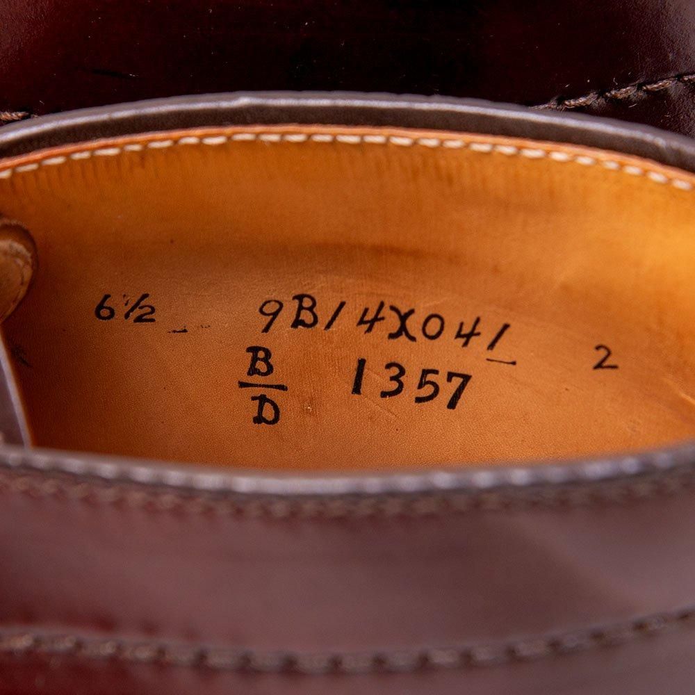 オールデン 1357 チャッカブーツ バーガンディ コードバン 1339同型