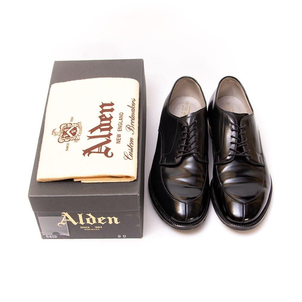 オールデン 5433 Vチップ ブラック コードバン モディファイドラスト