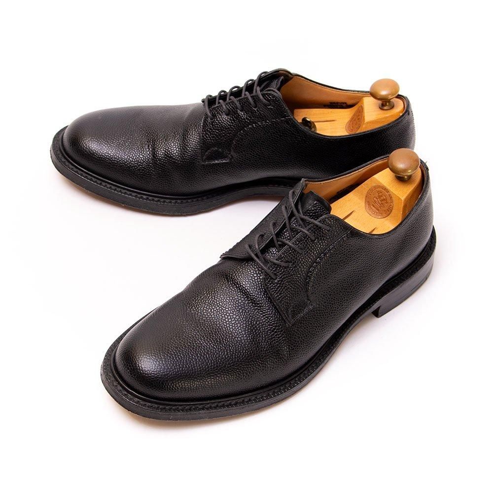 チャーチ SHANNON(シャノン)プレーントゥ ブラック グレインレザー