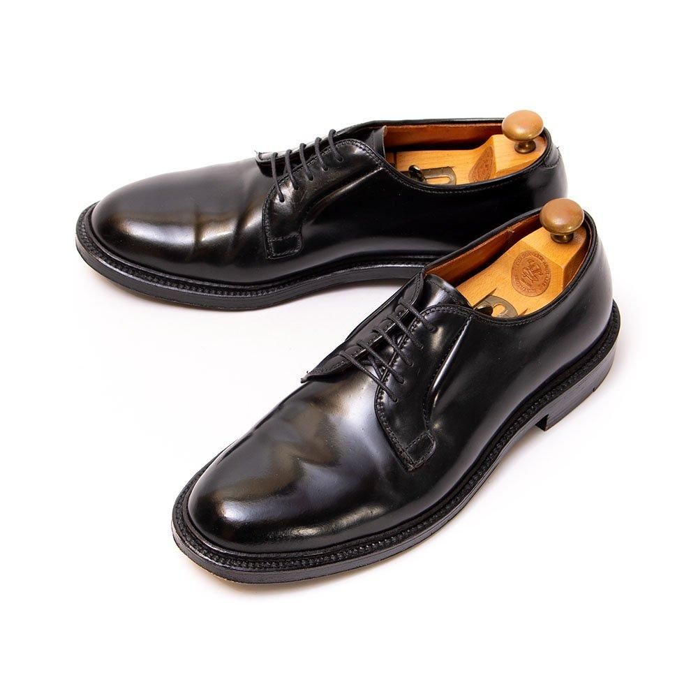 オールデン 9901 プレーントゥ コードバン ブラック サイズ8E - 中古