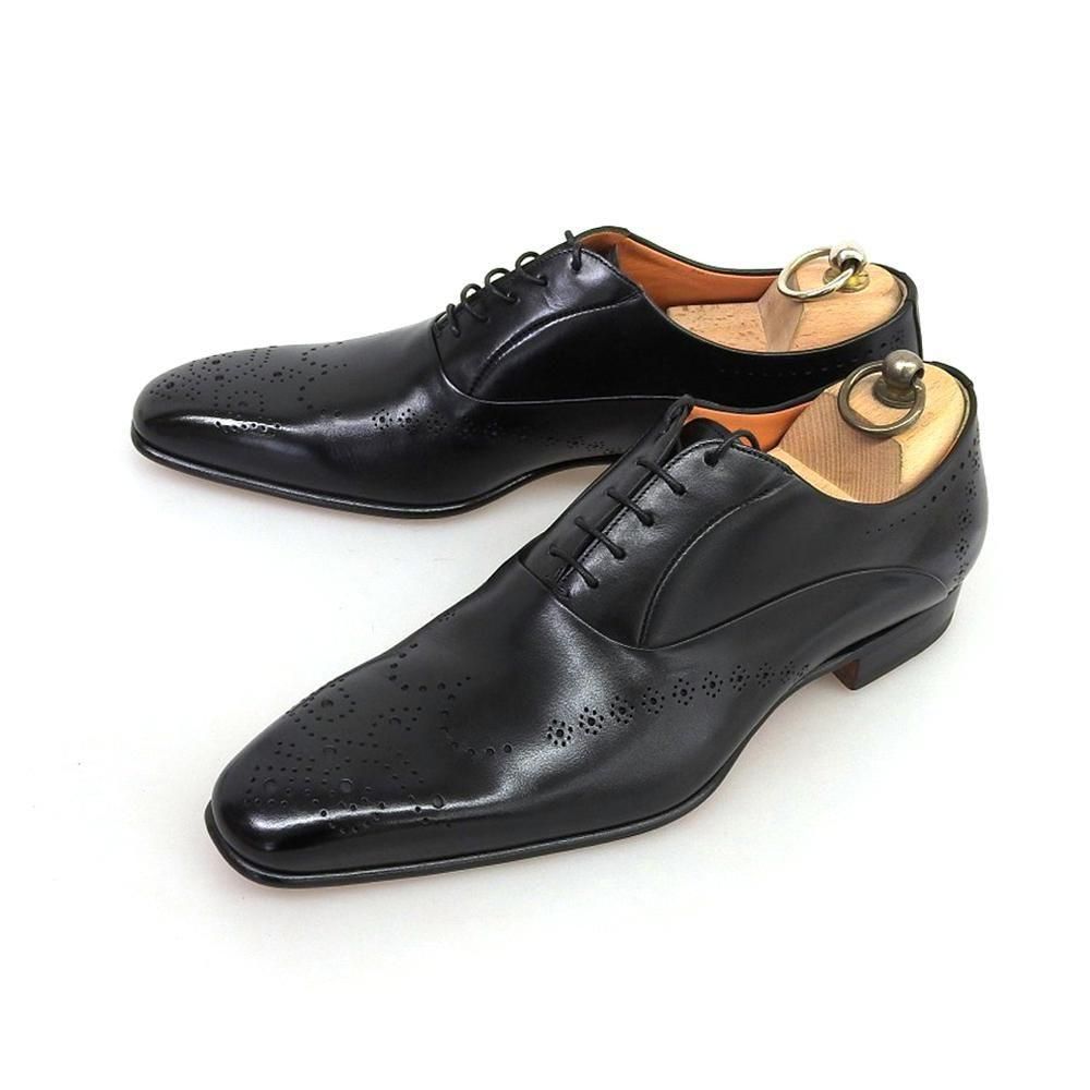 サントーニ B42A ウイングチップ ブラック サイズ6.5 - 中古革靴販売