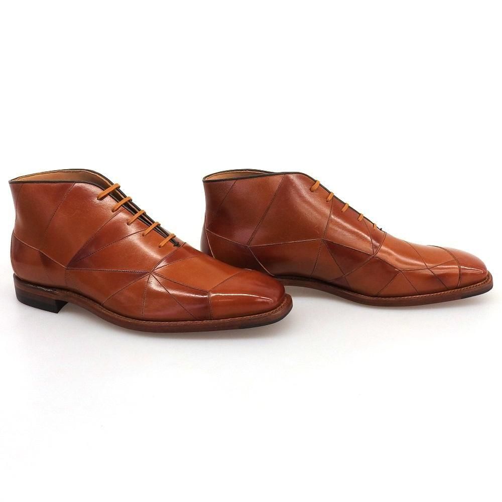 スコッチグレイン ST-634 スパイダー チャッカブーツ ブラウン サイズ