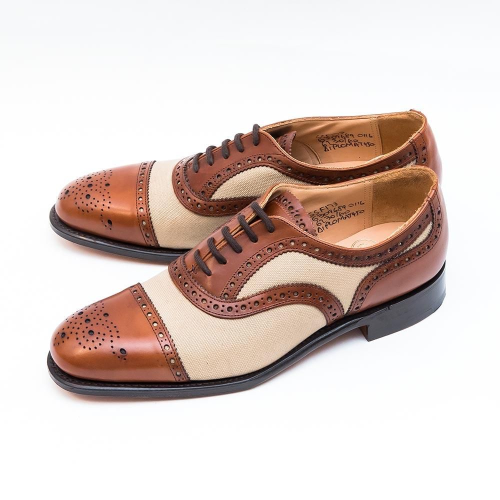 チャーチ ディプロマット コンビ スペクテイターシューズ サイズ5.5F