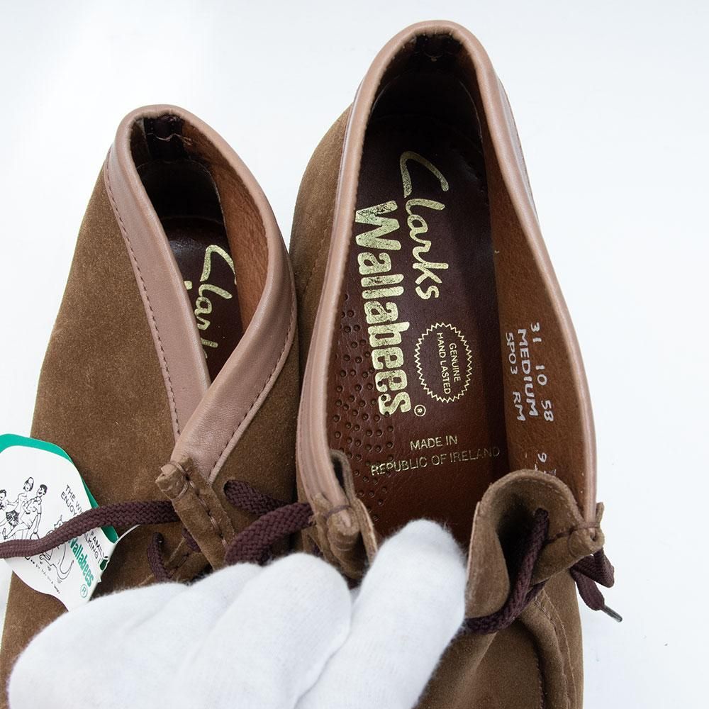 クラークス ワラビー 90年代 アイルランド製 オークウッド スエード