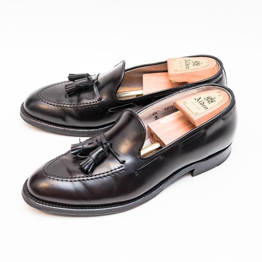 オールデン 664 コードバン ブラック タッセルローファー サイズ9.5D