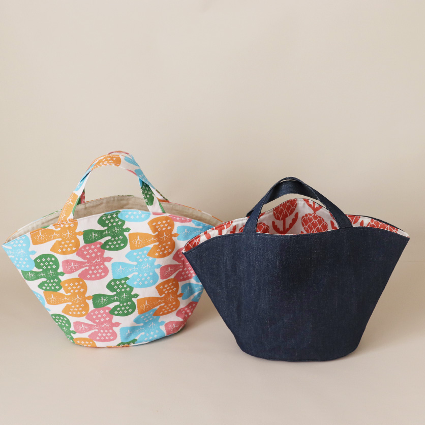 トートバッグの作り方・型紙まとめ】簡単＆シンプルから本格的で作り