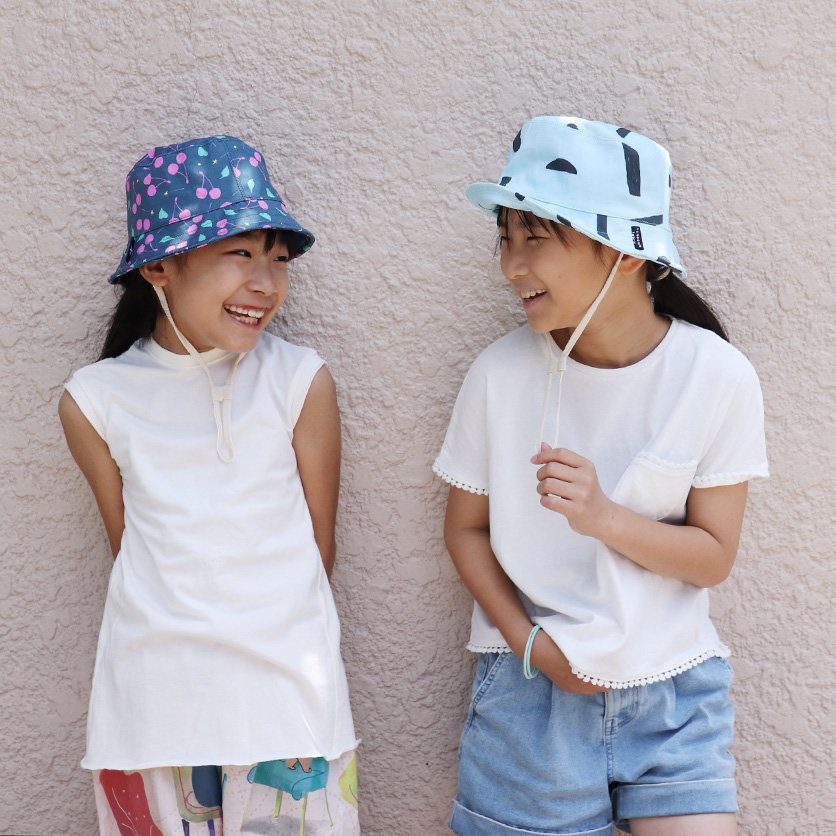 こどもバケットハット キット（柄が選べるキット） | nunocoto fabric