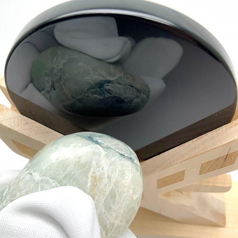 よすかの神鏡 (メキシコ産黒曜石) 千木台 】 | めのうの店川島【公式