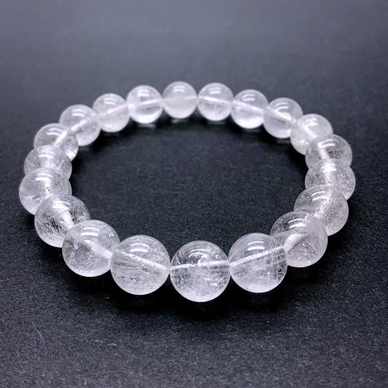黒平産水晶 ブレスレット 10mm玉 】 | めのうの店川島【公式通販】創業