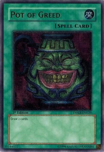 強欲な壺/Pot of Greed【アルティメットレア】 英語1st - トレカ道