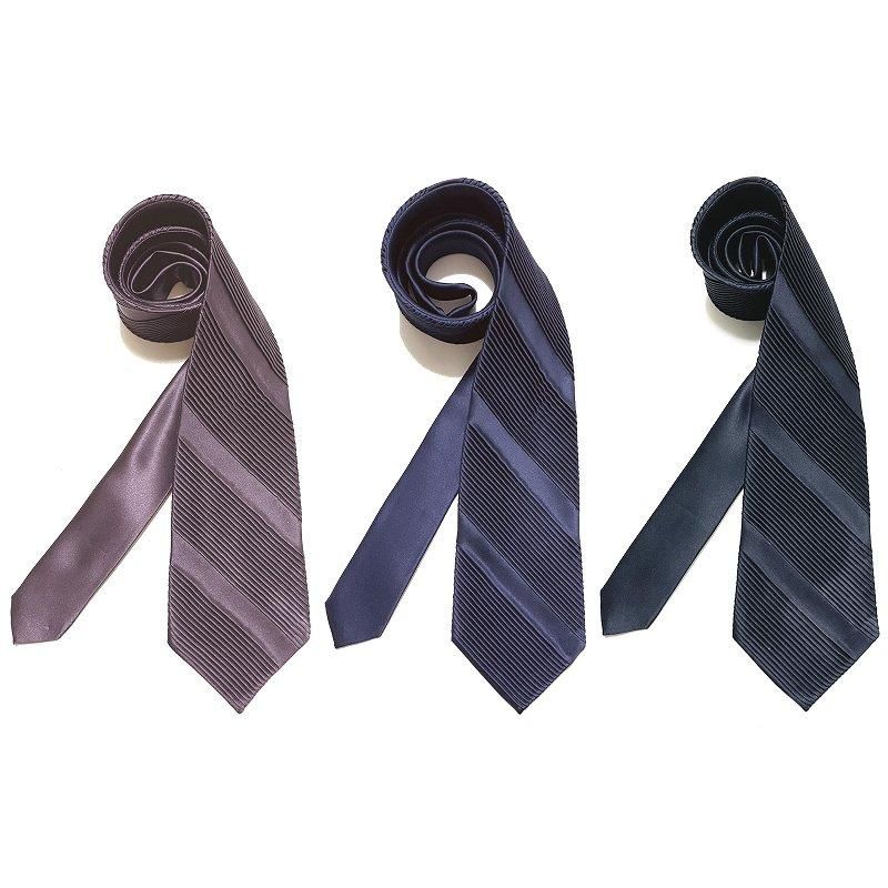 STEFANO RICCI ステファノ リッチ ネクタイ シルクサテン プリーツタイ