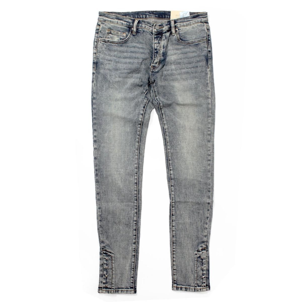 mnml] M588 Snap Slim Denim Vintage Blue (28～38インチ) - DOPE