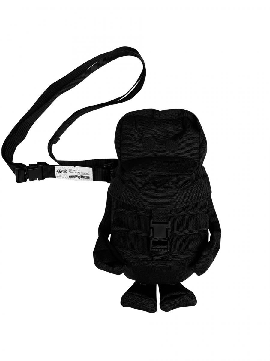 BxH SKULL-KUN Pouch BLACK/BLACK - ReVoLuTioN