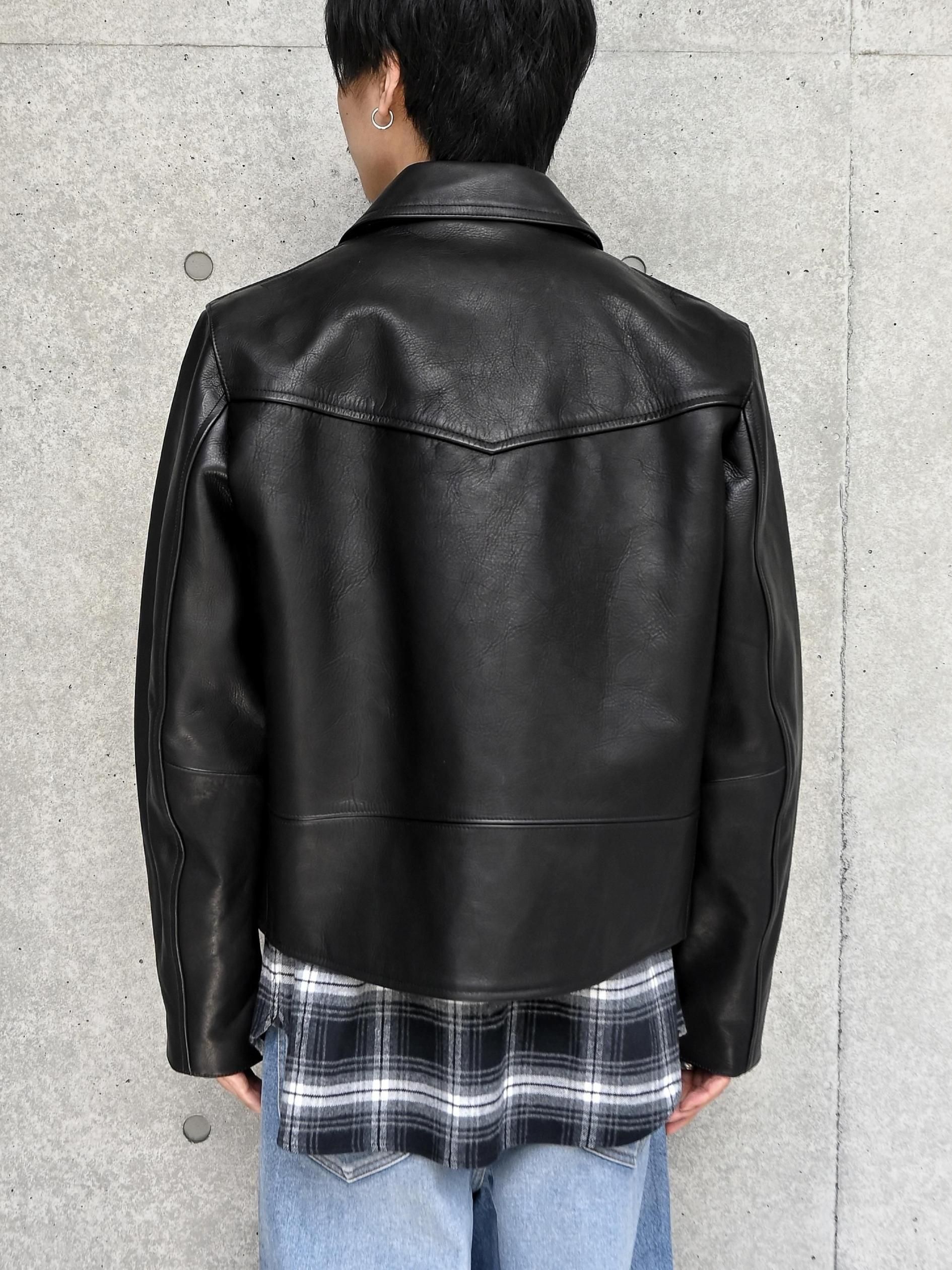 CLASSIC MOTORCYCLE LEATHER JACKET - ReVoLuTioN