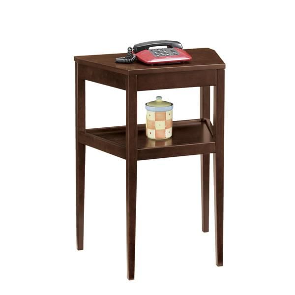 コンソールテーブル/シンプル木製(ダークブラウン/幅60x高さ80cm