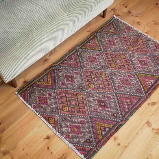 繊細な手仕事ジジム オールドキリム120×78cm【送料無料】 - inie japan