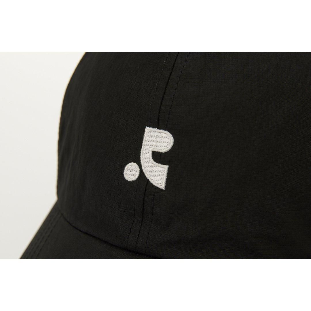 Rest&Recreation レスト&レクリエーション LOGO NYLON CAP - BLACK
