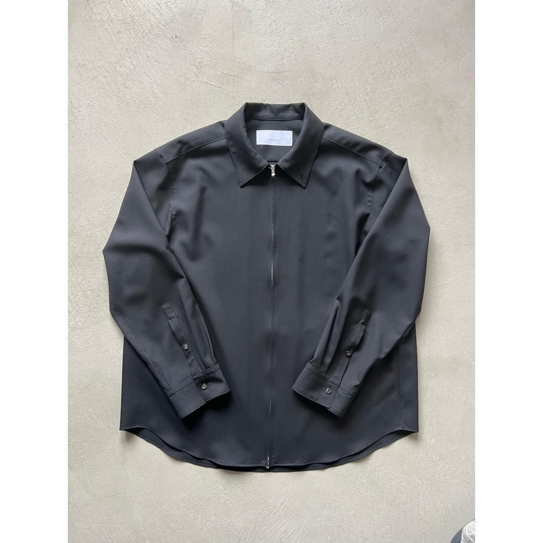 OVERCOAT | オーバーコート Zip-up Shirt BLACK (S26T032-NKWS)