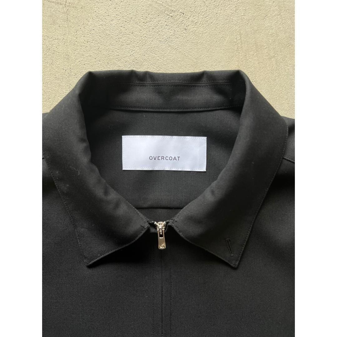 OVERCOAT | オーバーコート Zip-up Shirt BLACK (S26T032-NKWS)