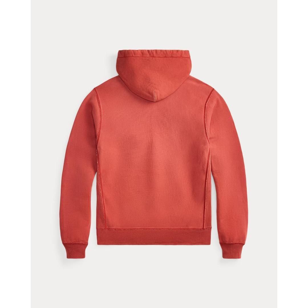 RRL | ダブルアールエル DOUBLE RL RANCH LOGO HOODIE NEW BRICK / 600