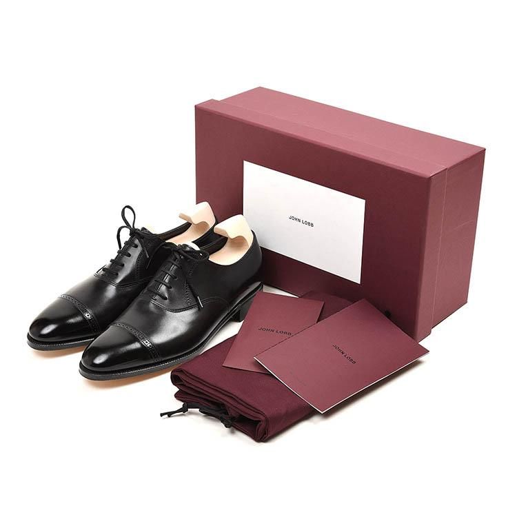 ジョンロブ PHILIP-II 7000 オックスフォードカーフ BLACK Eウィズ
