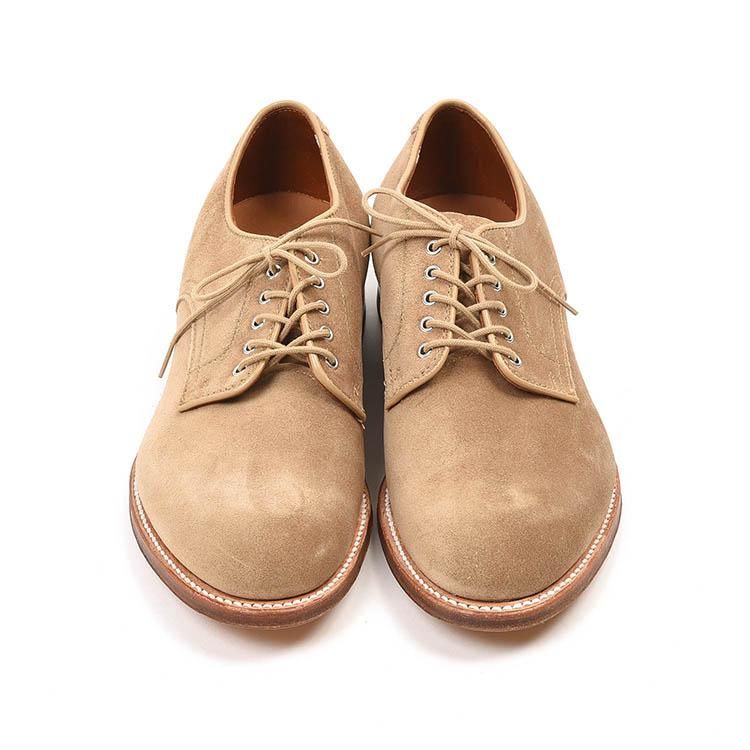 オールデン N6438 P-TOE NICKEL EYELET スエード TAN