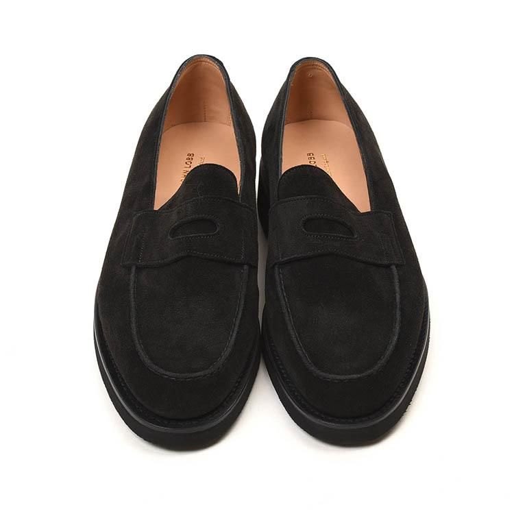 ラバーソールのスウェードロペス】ジョンロブ LOPEZ SUEDE Black