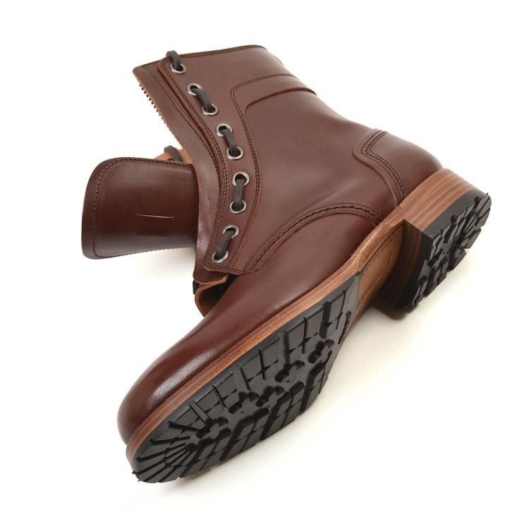 2Wayで楽しめるZIPブーツ】ショセ C-706ZP ダークブラウン