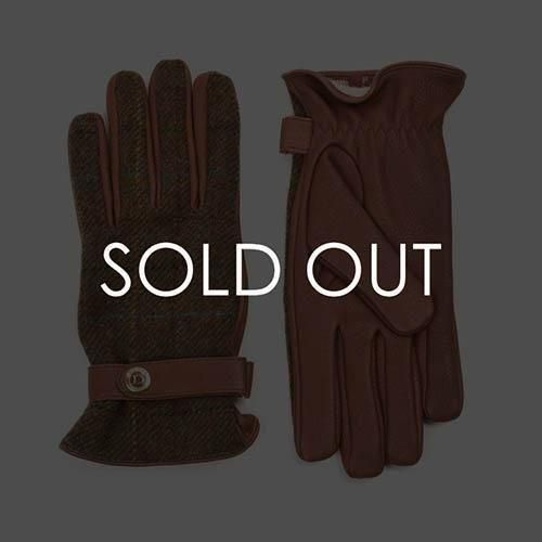 デンツ 15-1629 Tweed×Deer HAVANA-chestnut