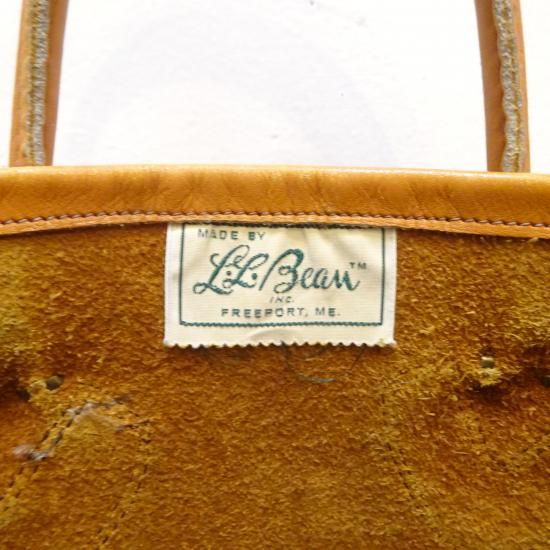 70年代製 エルエルビーン レザー トートバッグ 筆記体 ラージサイズ