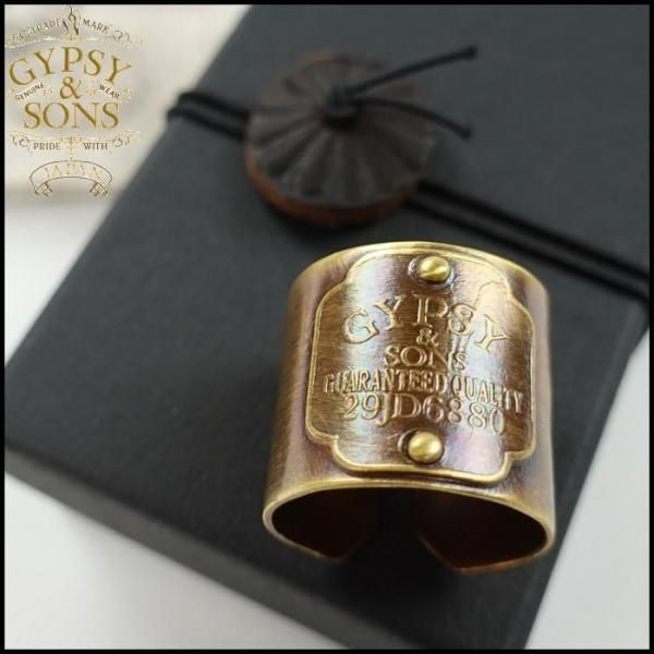 Gypsy&sons/ジプシーアンドサンズ SCARF RING BRASS/スカーフリング