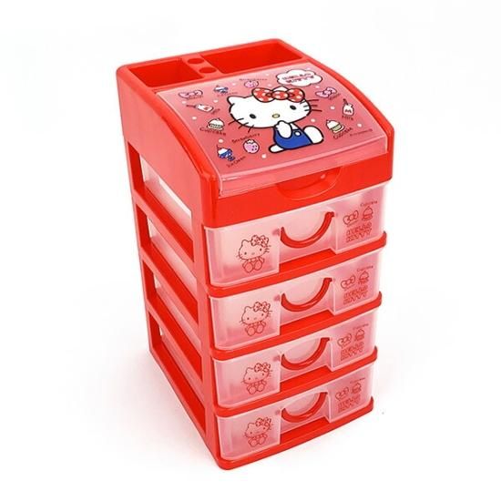 サンリオ レトロ 当時物 キティ キャシー クリア ぬいぐるみ入り収納