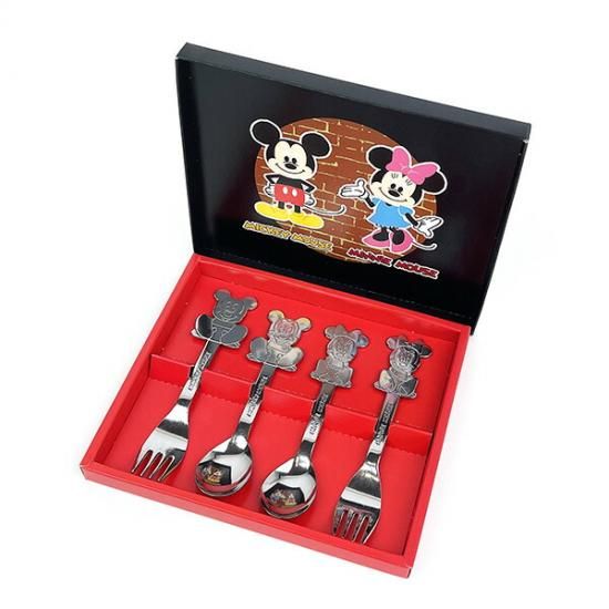 リラックマ スプーン＆フォーク 4pc 食器 キッチン ギフト