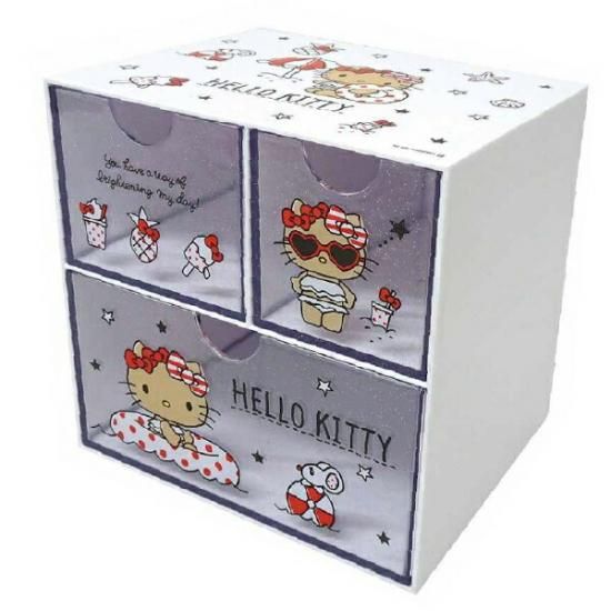 新アイテム続々なハローキティのカオハナ最強！ミニ収納から