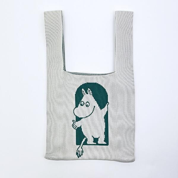 ムーミン 80th ニットバッグ (グリーン) MOOMIN