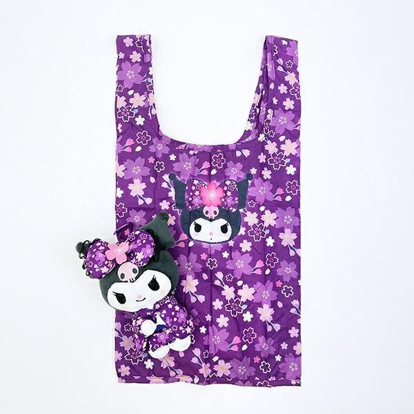 サンリオ クロミ ぬいぐるみエコバッグ 桜着物 Sanrio