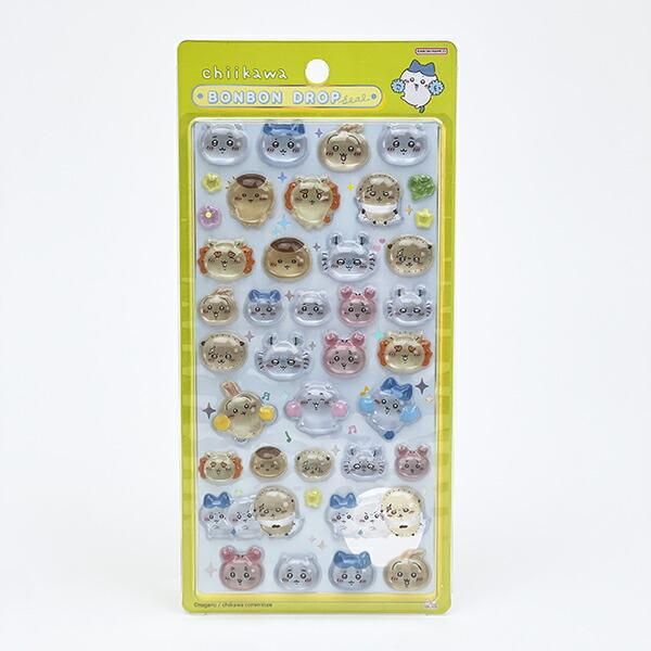 ちいかわ (みんなニコニコ) ボンボンドロップシール 文具