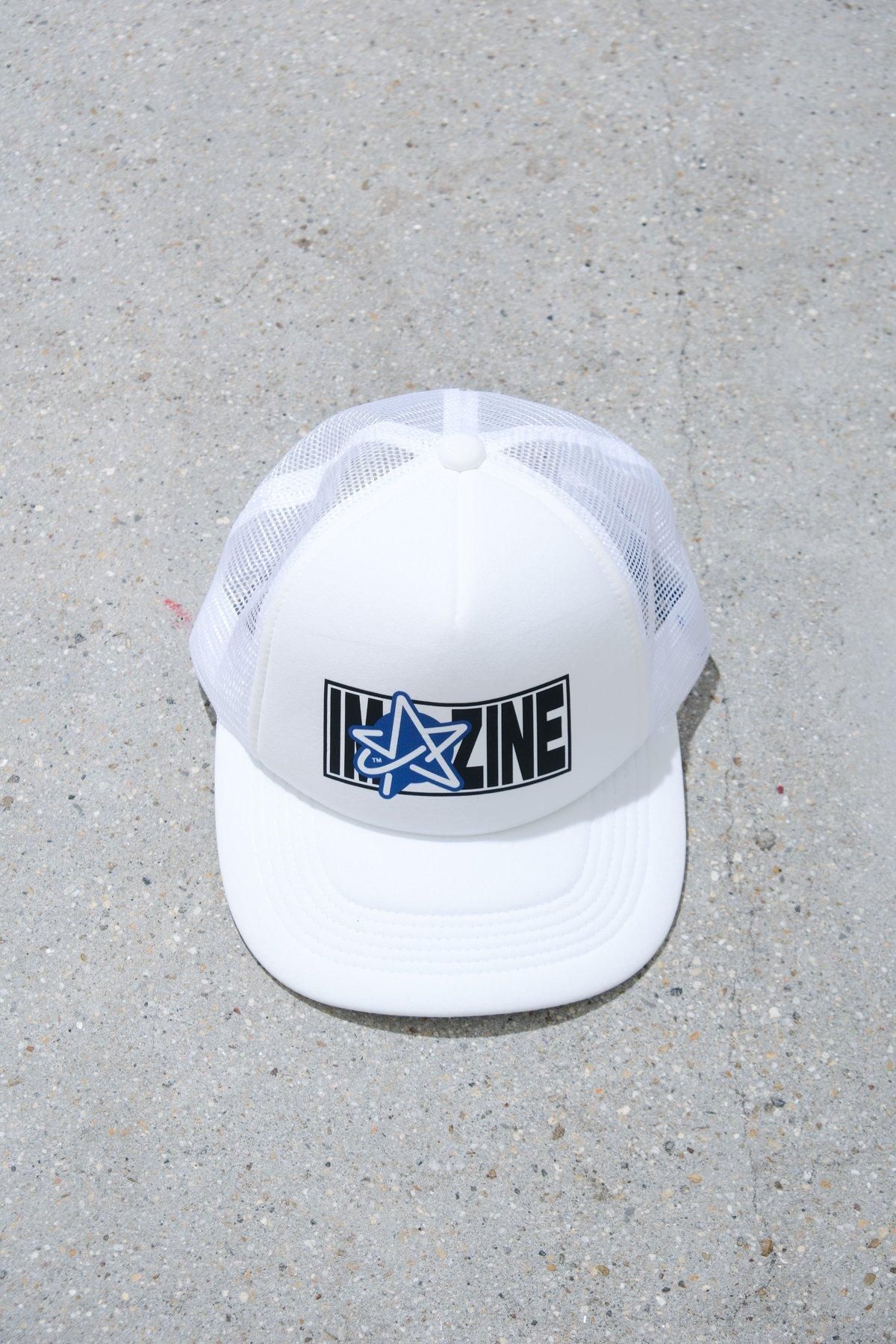 ORIGINAL MADE by IMA:ZINE / TOY Mesh Cap WHITE - IMA:ZINE